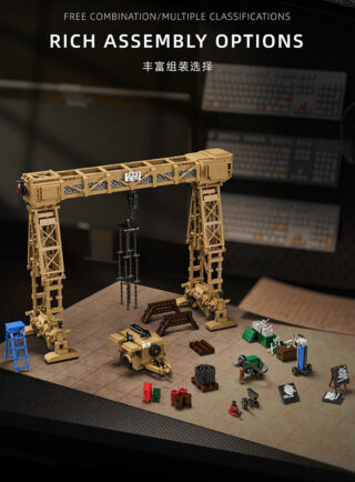 World War II Telescopic Arm Building Block Set - Image 13