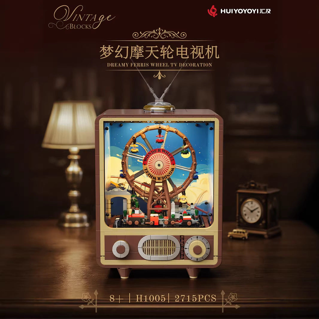 af909933_25afbdef-49a7-4184-a86d-f995e17c6e08.jpg Dreamy Rotating Ferris Wheel Building Block Set - Image 1