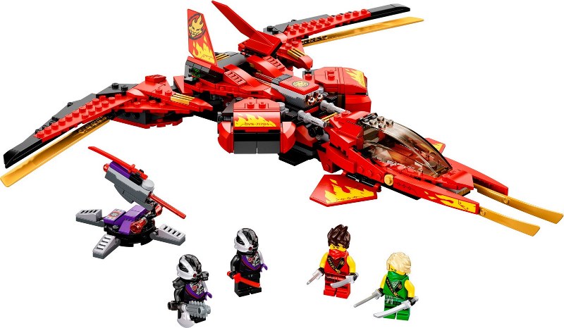 LEGO NINJAGO Kai fighter jet vehicle